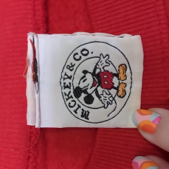 Vintage Mickey Mouse Crew Neck Sweater - Picture 4 of 5